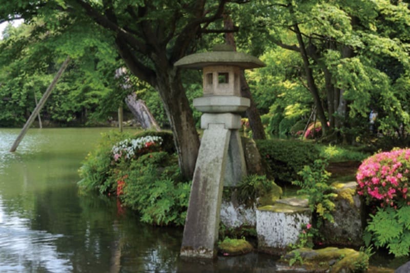 Kenrokuen Garden in Kanazawa