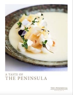 Peninsula Hotels e cookbook