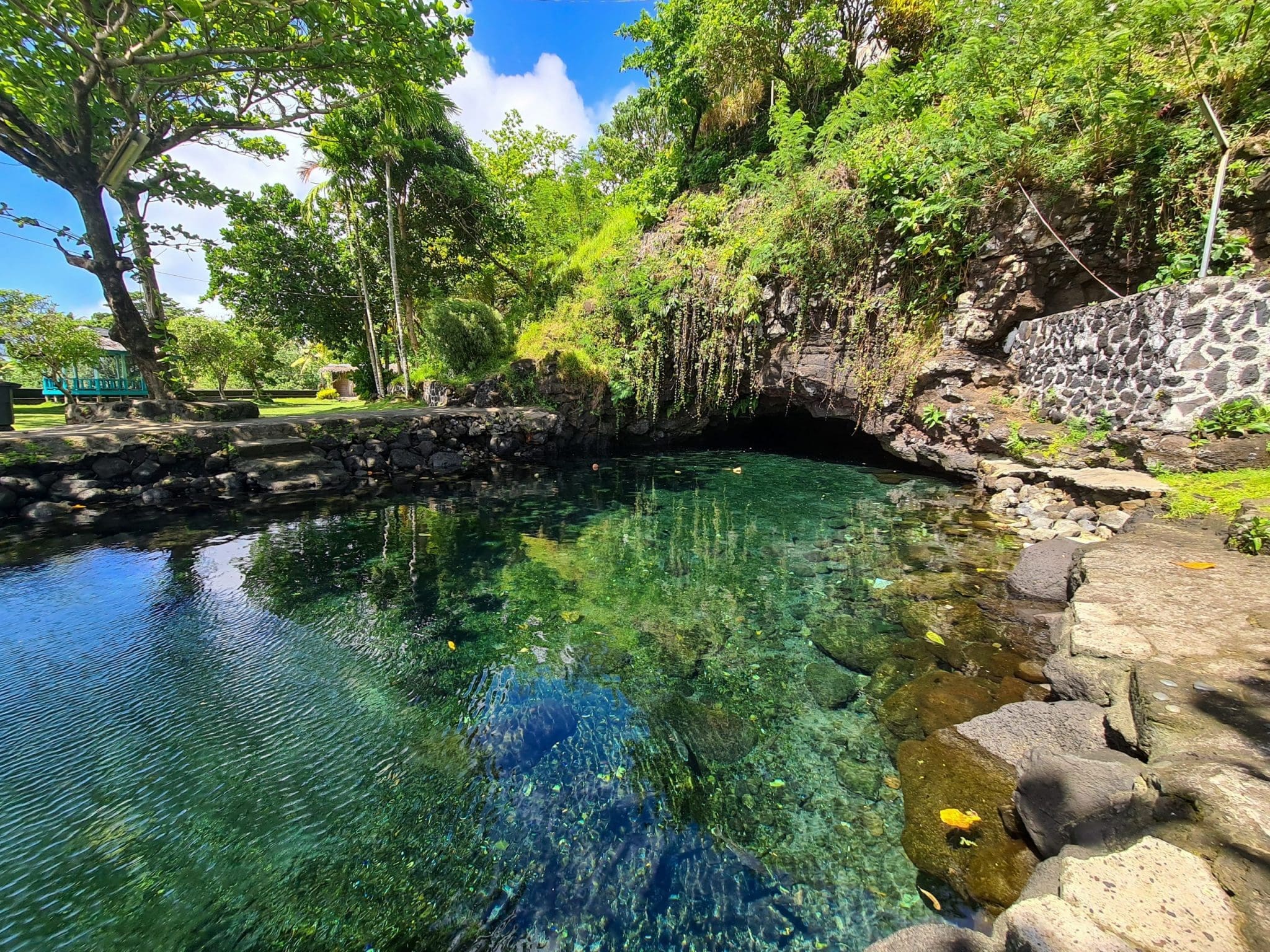 Samoa - Upolu Island - Piula Cave Pool. Photo Credit - Kate Webs ...