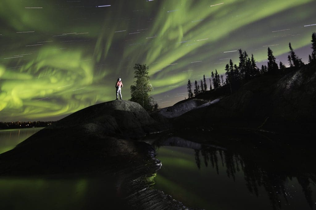 Aurora spotting in NWT Canada