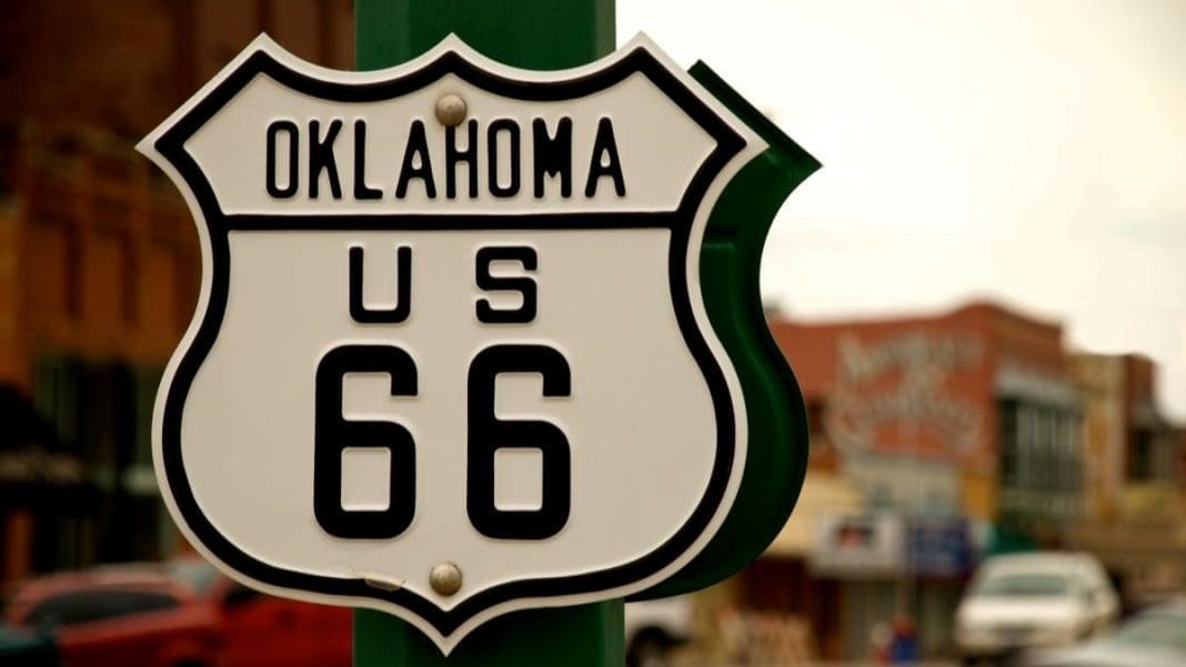 Route 66 sign