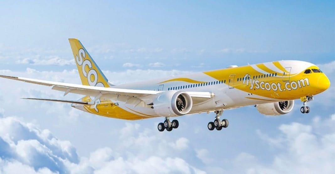 Scoot aircraft